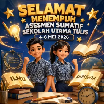 Pelaksanaan Asesmen Sumatif Sekolah Utama Tulis Kelas IX TA 