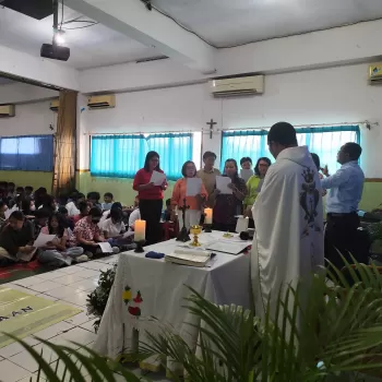Perayaan Meriah Pesta Nama Santo Agustinus di SMP Budhaya II