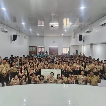 Pemilihan Ketua dan Wakil OSIS SMP Budhaya III Santo Agustin