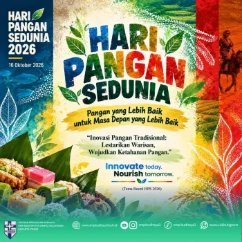 SMP BUDHAYA III SANTO AGUSTINUS MERIAHKAN HARI PANGAN SEDUNI
